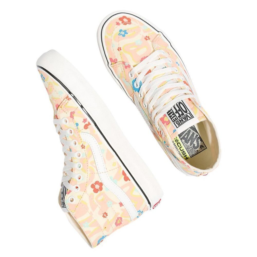 VANS Sk8-hi‎ 38 Decon Vr3 Sneakers In GROOVY FLORAL - Picture 6 of 10